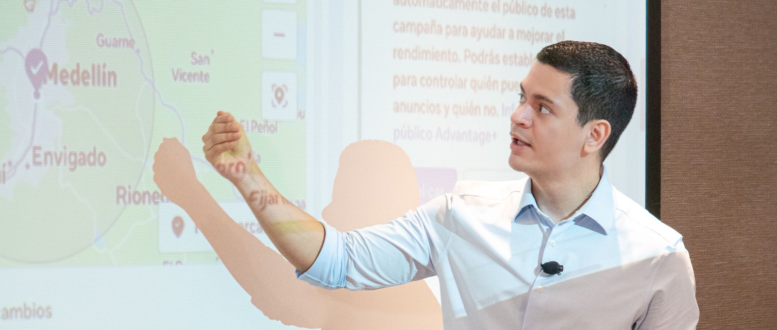 Equipo de PD Marketing en una capacitación de Meta Ads
